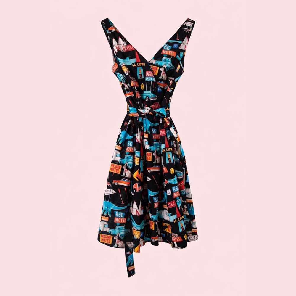 Fabulous Roadside Attraction Dress Vintage Style by Bea & Dot for ModCloth - Picture 2 of 6